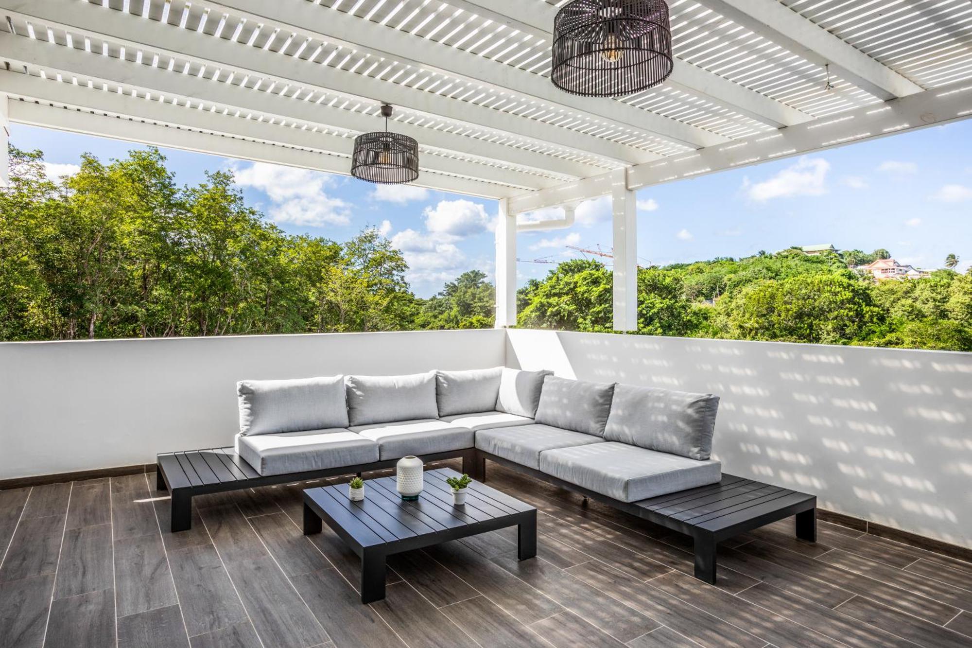 Le Domaine De L'Anse Mitan Aparthotel Les Trois-Ilets Bagian luar foto