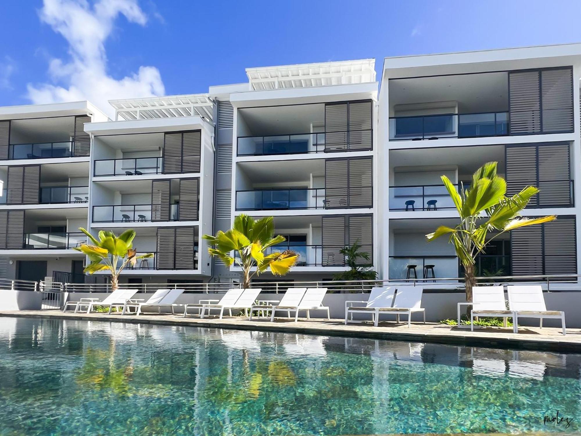 Le Domaine De L'Anse Mitan Aparthotel Les Trois-Ilets Bagian luar foto